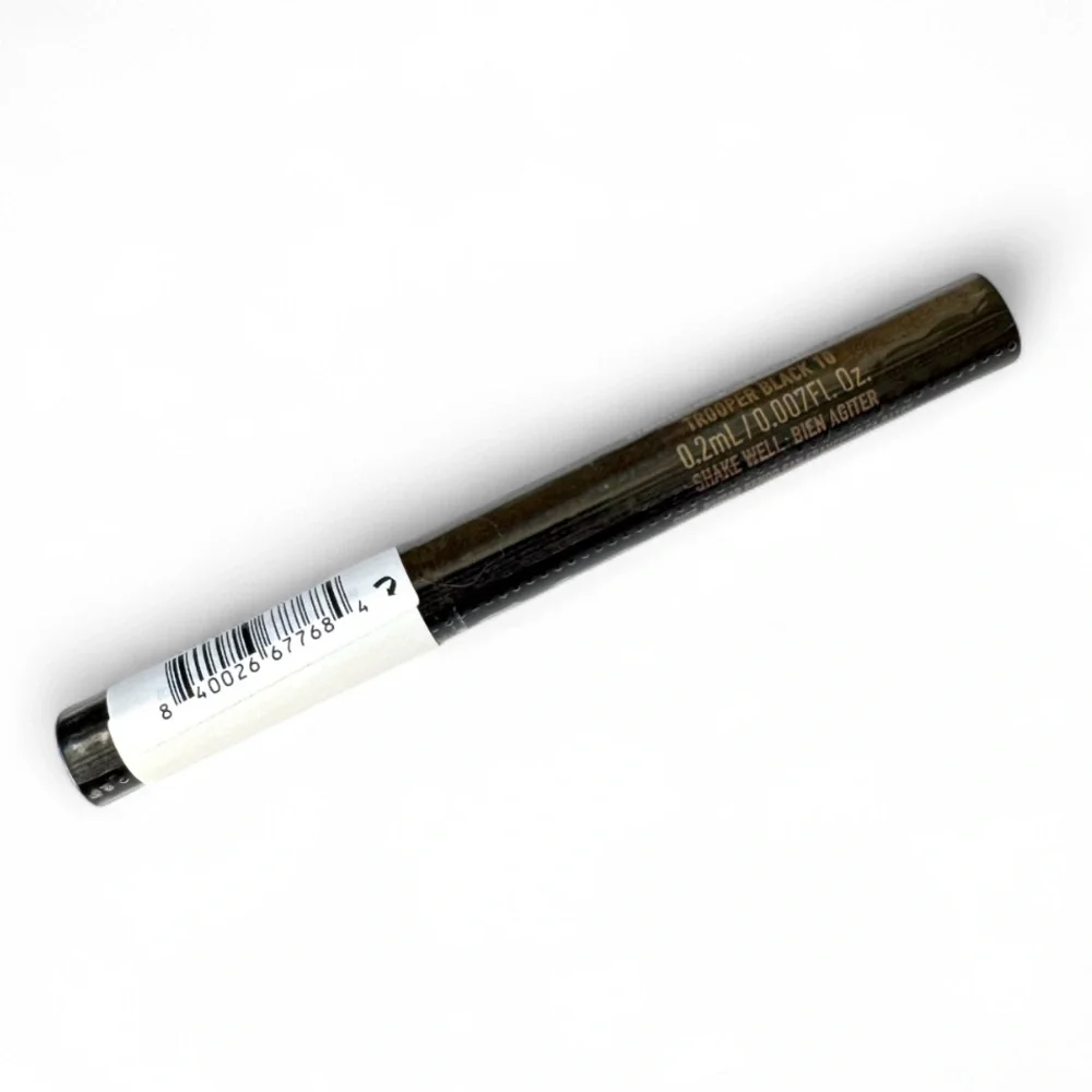 Kat Von D Tattoo Eye Liner in Trooper Black Waterproof Liquid Eyeliner NEW KVD